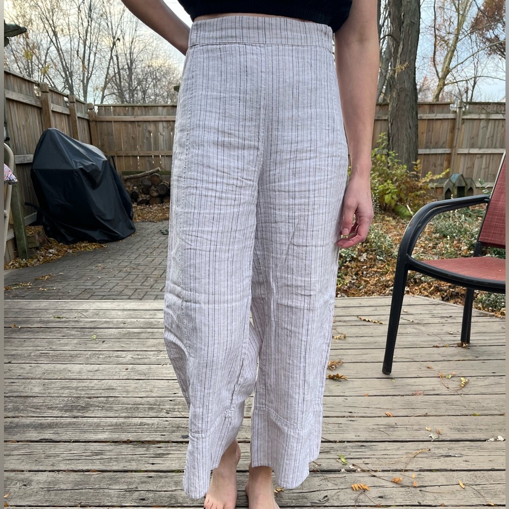 Habitat Light Gray Wide Leg Pants